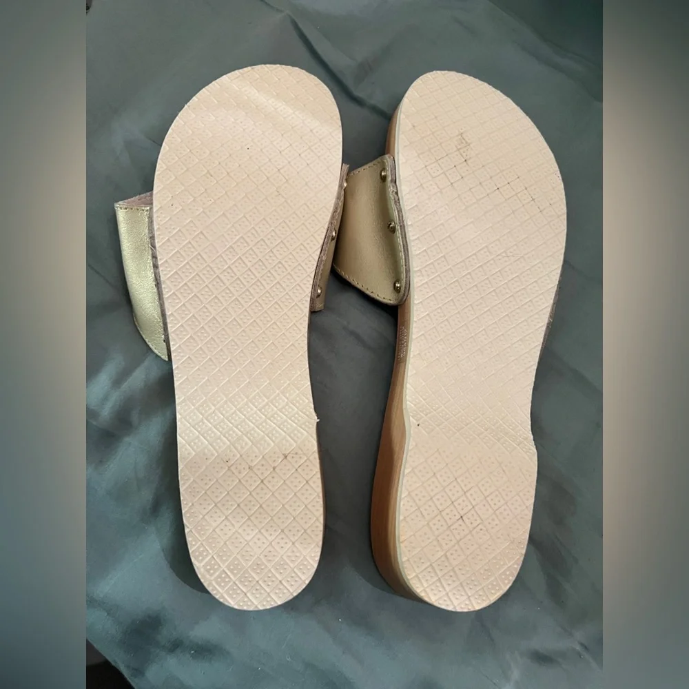 DR. SCHOLLS wood sandals 9 - Picture 12 of 12